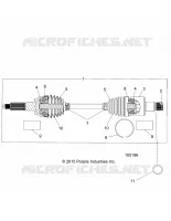 TRASMISSIONE, REAR HALF SHAFT (TO 4/25/16)