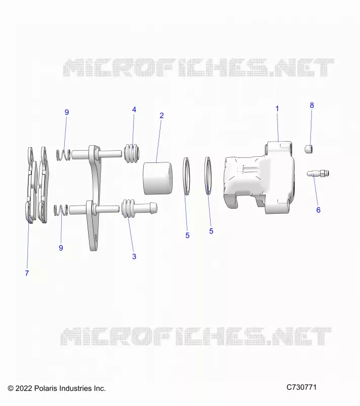 FRENO ANTERIORE CALIPER