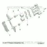 FRENO ANTERIORE CALIPER