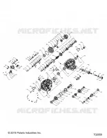 DRIVE TRAIN, PRINCIPALE SCATOLA INGRANAGGI INTERNALS (FROM 9/30/2019)