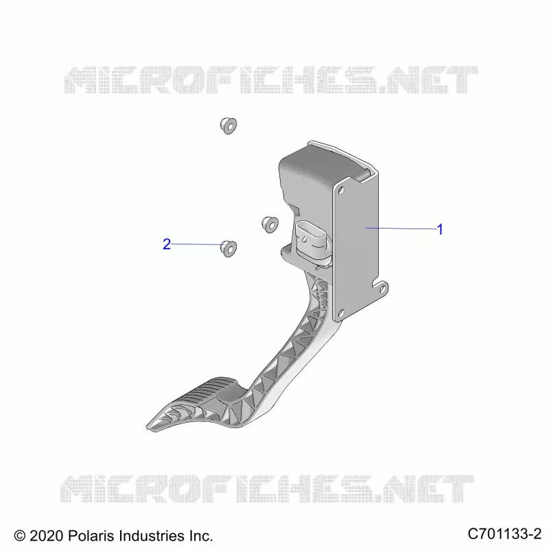 ENGINE, ACCELERATORE PEDALE