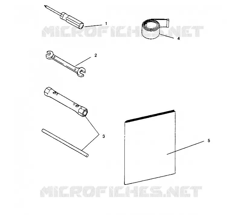 KIT DI STRUMENTI SPORT 0960443, SPORT TOURING 0960243  and EUROPEAN SPORT TOURING E (4932223222C010)