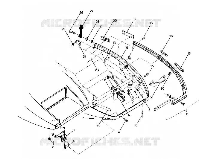 PARAURTI   CERNIERA Star Trak (4912731273003A)