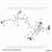 BRAKES, BRAKE LINES AND CILINDRO PRINCIPALE