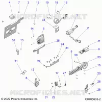 ELETTRICO, WIRE HARNESS COMPONENTS, AND LICENSE PLATE