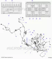 ELETTRICO, WIRE HARNESS, CHASSIS