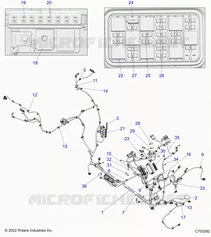 ELETTRICO, WIRE HARNESS, CHASSIS
