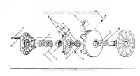 TRASMISSIONE FRIZIONE 400 and 650 (4914131413012A)