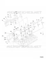 MOTORE, NOZZLE HOLDER AND GLOW PLUG