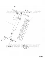 SUSPENSION, SHOCK ANTERIORE MOUNTING