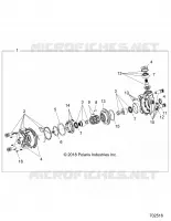 TRASMISSIONE, FRONT GEARCASE (FROM 8/15/19)
