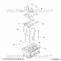 ENGINE, TESTA CILINDRO