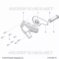 MOTORE, WATERPUMP IMPELLER AND COVER