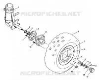RUOTA ANTERIORE MONTAGGIO Trail Boss W938527 (4924072407011A)