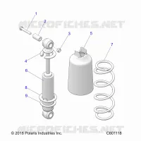 FRONT SHOCK PISTA (7043995)