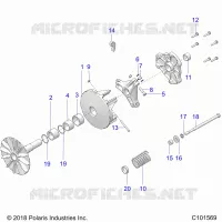 TRASMISSIONE, PRIMARY CLUTCH