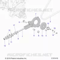 DRIVE TRAIN, TENDICATENA AND SPROCKET