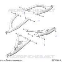 SOSPENSIONI ANTERIORI CONTROL ARMS MOUNTING