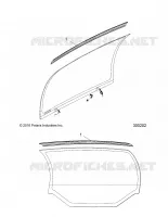 PARABREZZA, FRONT AND REAR EXTRUSION COVER