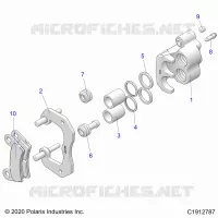 BRAKES, PINZA POSTERIORE