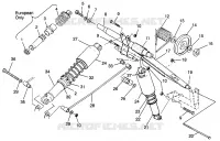 POSTERIORE COPPIA ARM ULTRA TOURING 0975378 and EUROPEAN ULTRA TOURING E975378 (4938133813C004)