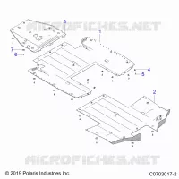 CHASSIS, SCIARED PLATES