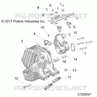 ENGINE, PRESA D'ARIA MANIFOLD