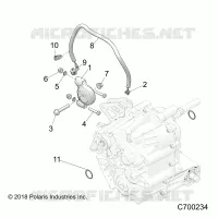 DRIVE TRAIN, MAIN SCATOLA INGRANAGGI MONTAGGIO