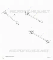 TRASMISSIONE, FRONT, MID, REAR PROP SHAFT