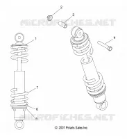 SHOCK ANTERIORE PISTA (7043207)