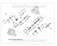 TRASMISSIONE, PRINCIPALE SCATOLA INGRANAGGI INTERNALS