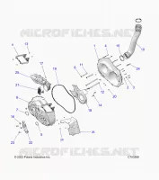 TRASMISSIONE, CLUTCH COVER AND DUCTING