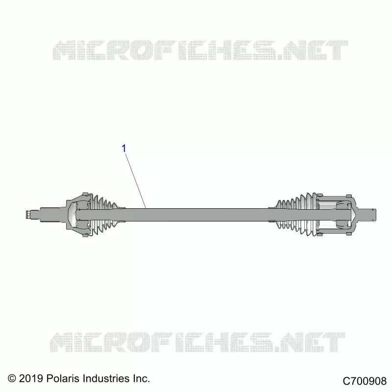 TRASMISSIONE, FRONT HALF SHAFT