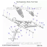 SUSPENSION, ANTERIORE COPPIA ARM