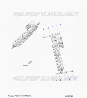 SUSPENSION, SHOCK MONTAGGIO (IFS)