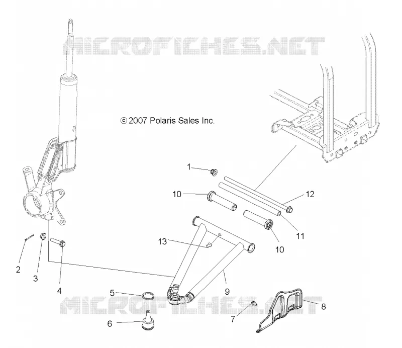 SUSPENSION, A-ARM and PAVONEGGIARSI MOUNTING