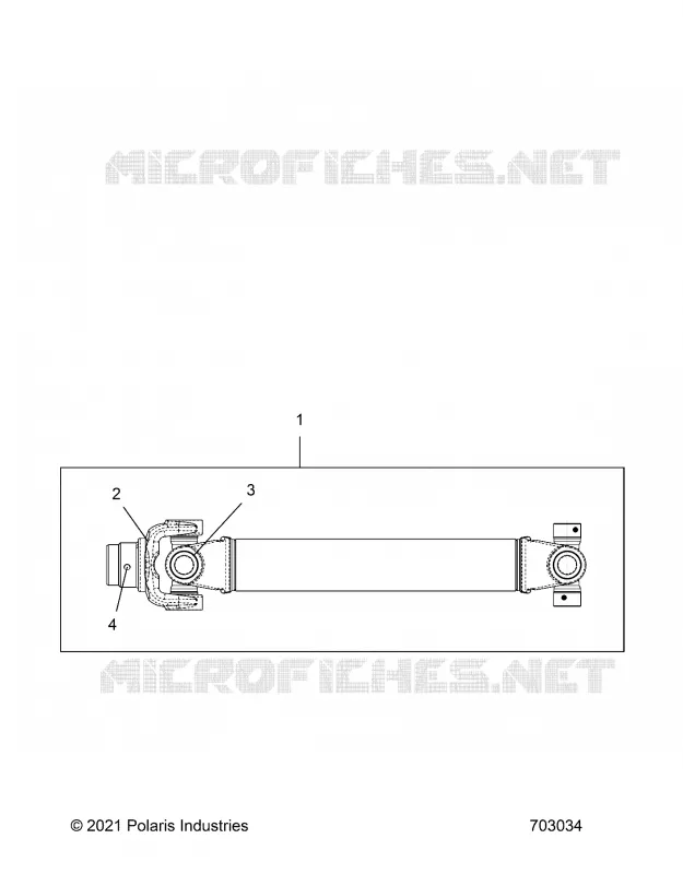 TRASMISSIONE, PROP SHAFT,REAR