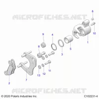 FRENO ANTERIORE CALIPER