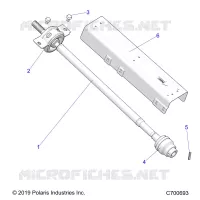 DRIVE TRAIN, FRONT PROP ALBERO