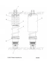 SUSPENSION, SHOCK ANTERIORE TRACK