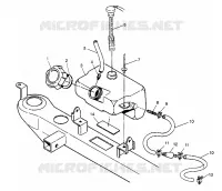 SERBATOIO OLIO ASSEMBLY  2x4 400L W957540 (4930093009A013)