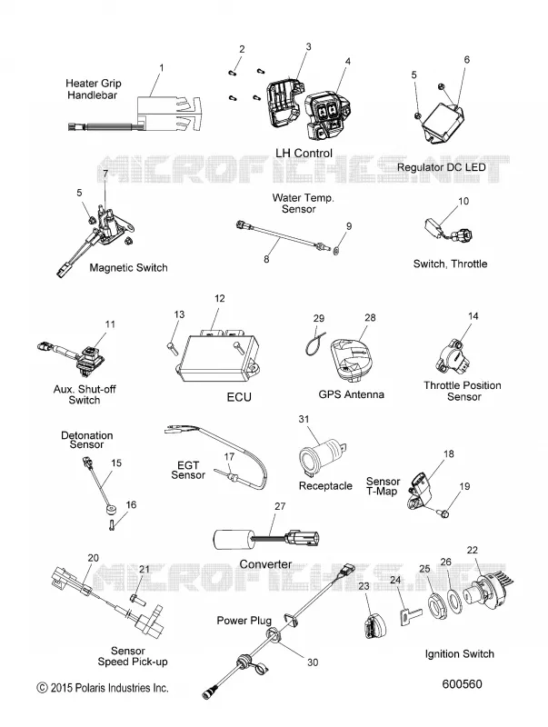ELETTRICO, SWITCHES, SENSORS AND COMPONENTS
