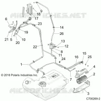 BODY, CARBURANTE LINES, EVAP