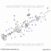 TRASMISSIONE, PRIMARY CLUTCH