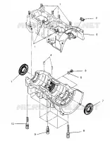 CARTER ASSEMBLY  500 EFI 0952774, EFI SKS 0952574,   EFI SKS PT 0952974, (4929052905C010)