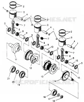 PISTONEEE   ALBERO MOTORE  XLT 0970756, XLT SKS 0970556, AND XLT RMK 0970956 (4937693769D001)