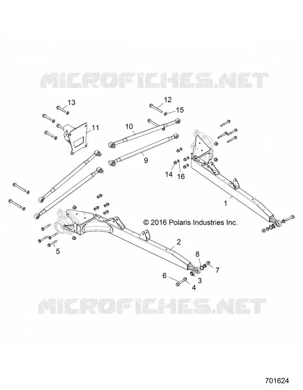 SOSPENSIONE POSTERIORE CONTROL ARMS
