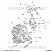 ENGINE, PRESA D'ARIA MANIFOLD