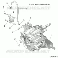 DRIVE TRAIN, MAIN SCATOLA INGRANAGGI MONTAGGIO