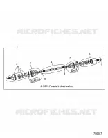 TRASMISSIONE, FRONT HALF SHAFT